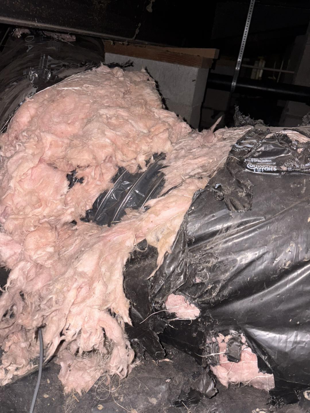 Extensive Ductwork Deterioration - Salem Oregon Energy Efficiency Solutions Extensive ductwork deterioration Salem Oregon energy waste requiring immediate professional intervention